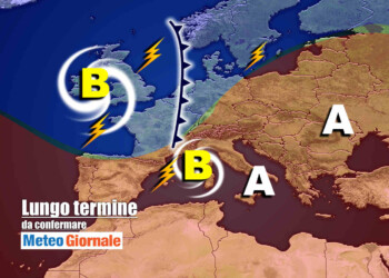 Meteo Italia a due settimane: BRUTTO tempo, rischio NUBIFRAGI autunnali