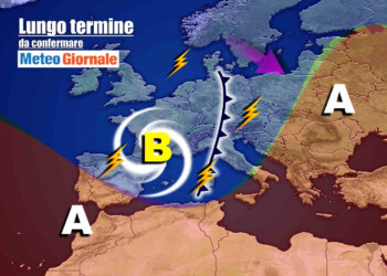 Meteo Italia validità due settimane con l’Italia di nuovo sotto ciclone