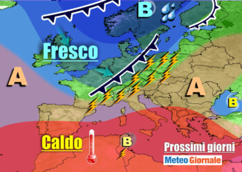 METEO Italia: weekend caldo, ma incombe perturbazione. TEMPORALI da domenica