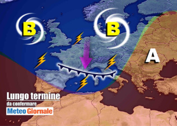 Meteo valido 15 giorni, ESTATE finirà sotto colpi FREDDI e PERTURBATI