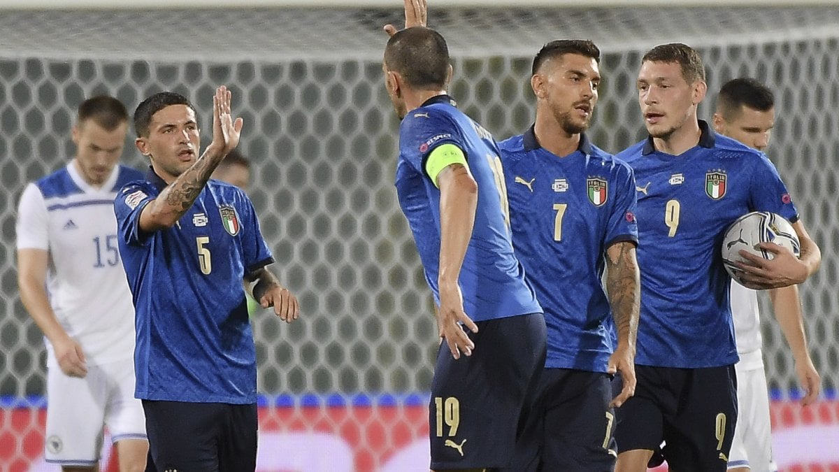 Nations League: Italia-Bosnia 1-1, Sensi risponde a Dzeko