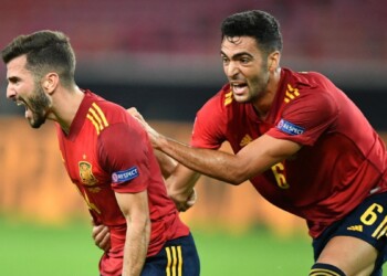 Nations League: la Spagna si salva al 96′ in Germania, vince l’Ucraina