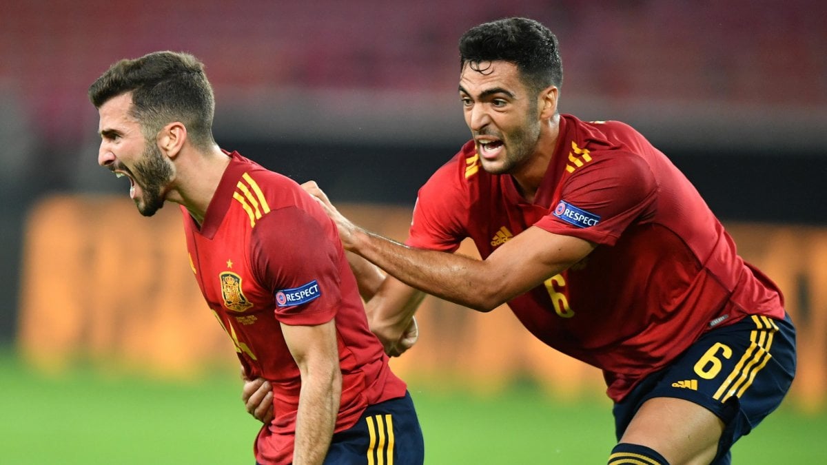 Nations League: la Spagna si salva al 96′ in Germania, vince l’Ucraina