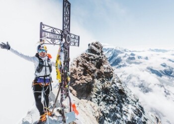 Scalata, grande impresa di Fernanda Maciel: Gran Paradiso e Cervino in un solo giorno