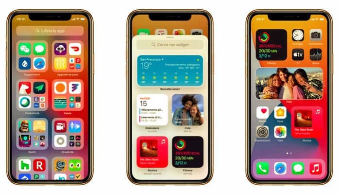 Sull’iPhone arriva iOS14, dai widget alle Clip ecco le novità