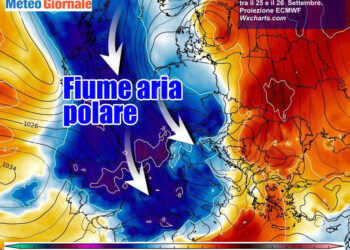 Tracollo delle TEMPERATURE: si piomberà quasi in inverno