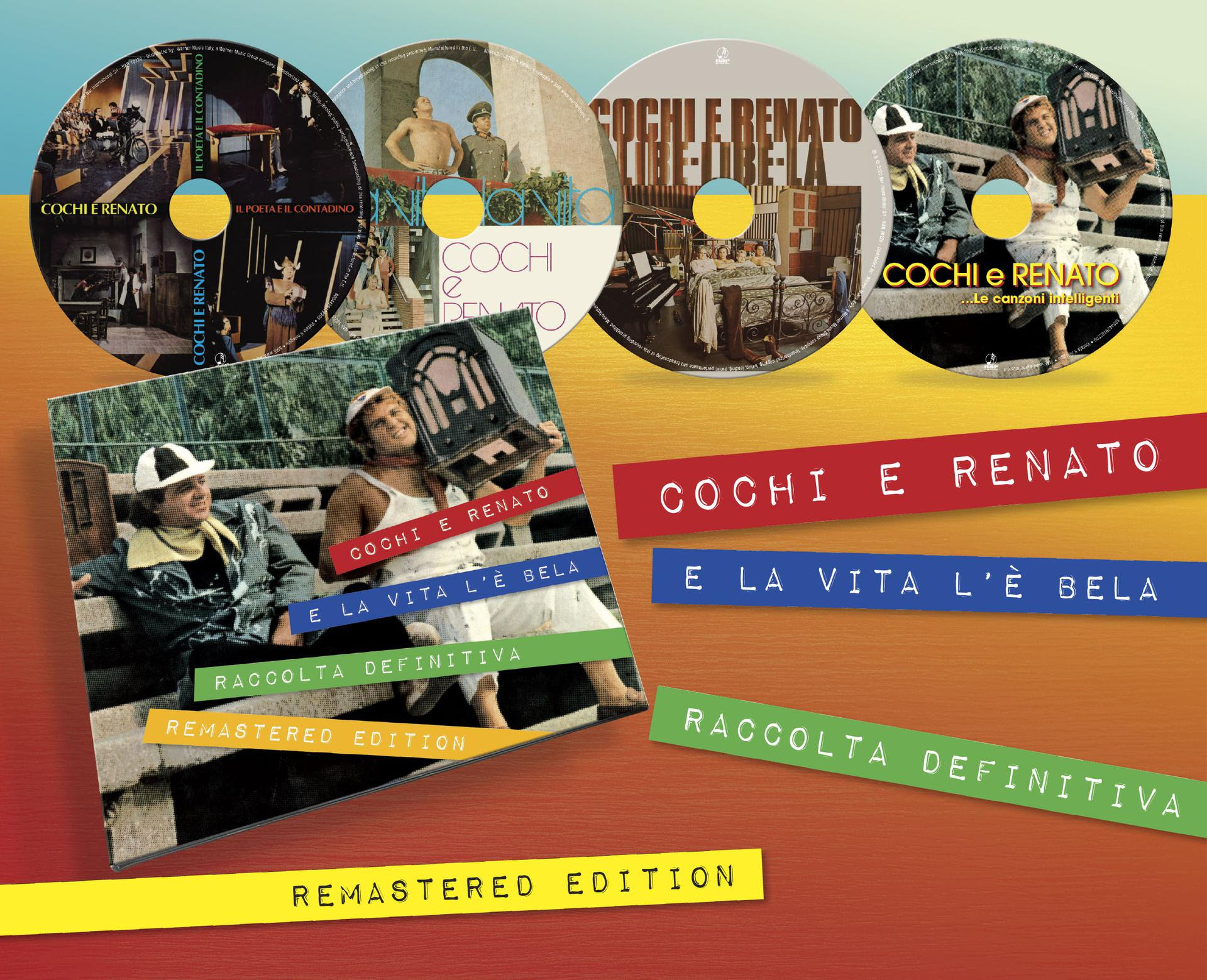 Cochi e Renato: esce oggi la raccolta definitiva della coppia perfetta della comicità italiana