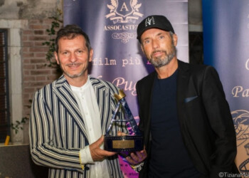 Il regista Paolo Consorti riceve il Premio Assocastelli per il film Havana Kyrie con Franco Nero