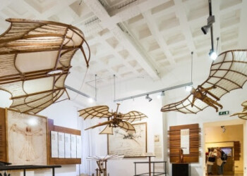 LA MOSTRA DI LEONARDO DA VINCI AL PALAZZO DELLA CANCELLERIA DA IL VIA ALLA CACCIA AL TESORO