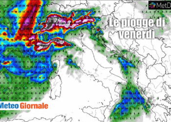 Venerdì violento PEGGIORAMENTO meteo: le regioni colpite