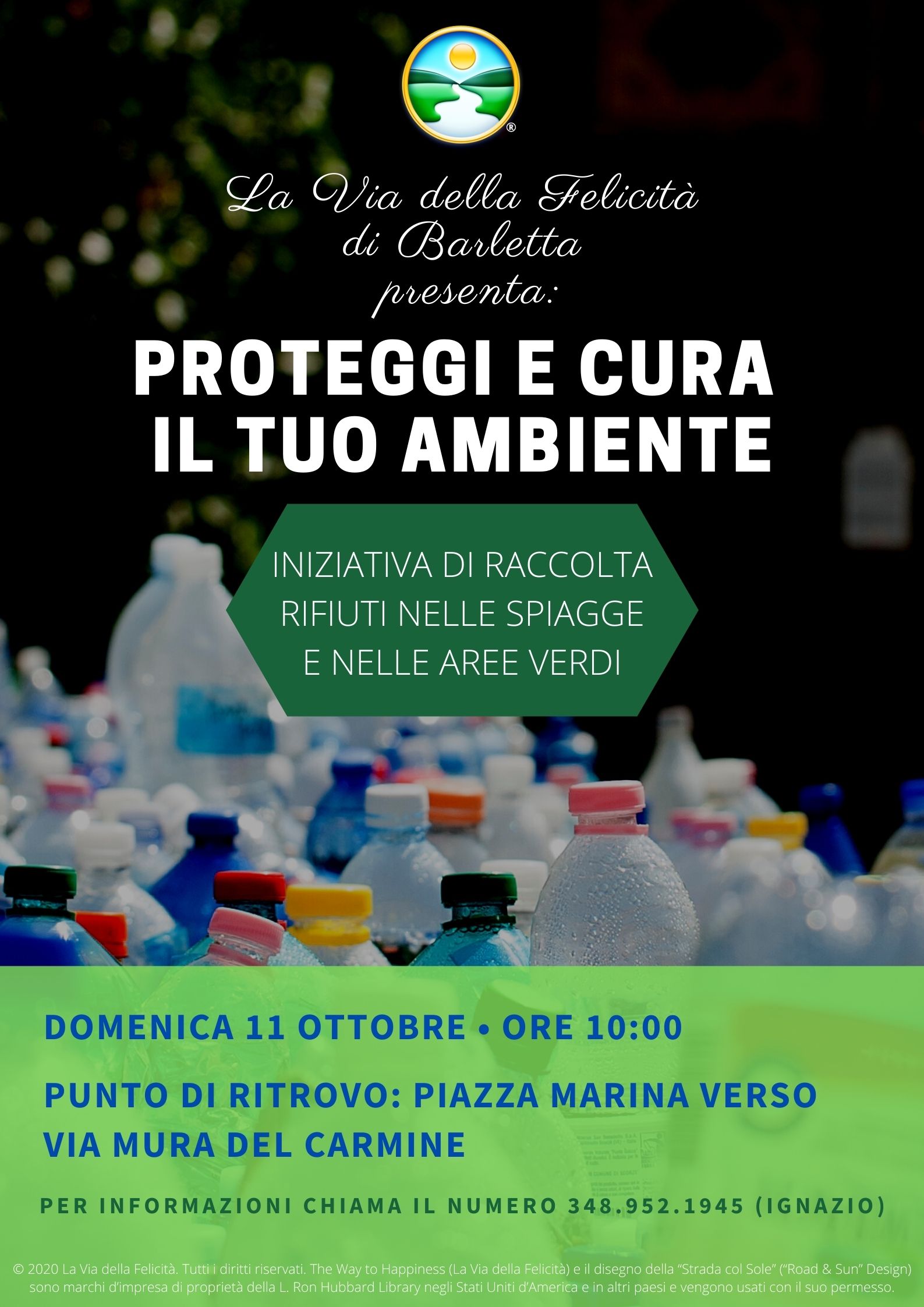 I volontari danno vita al progetto “La mia città pulita”