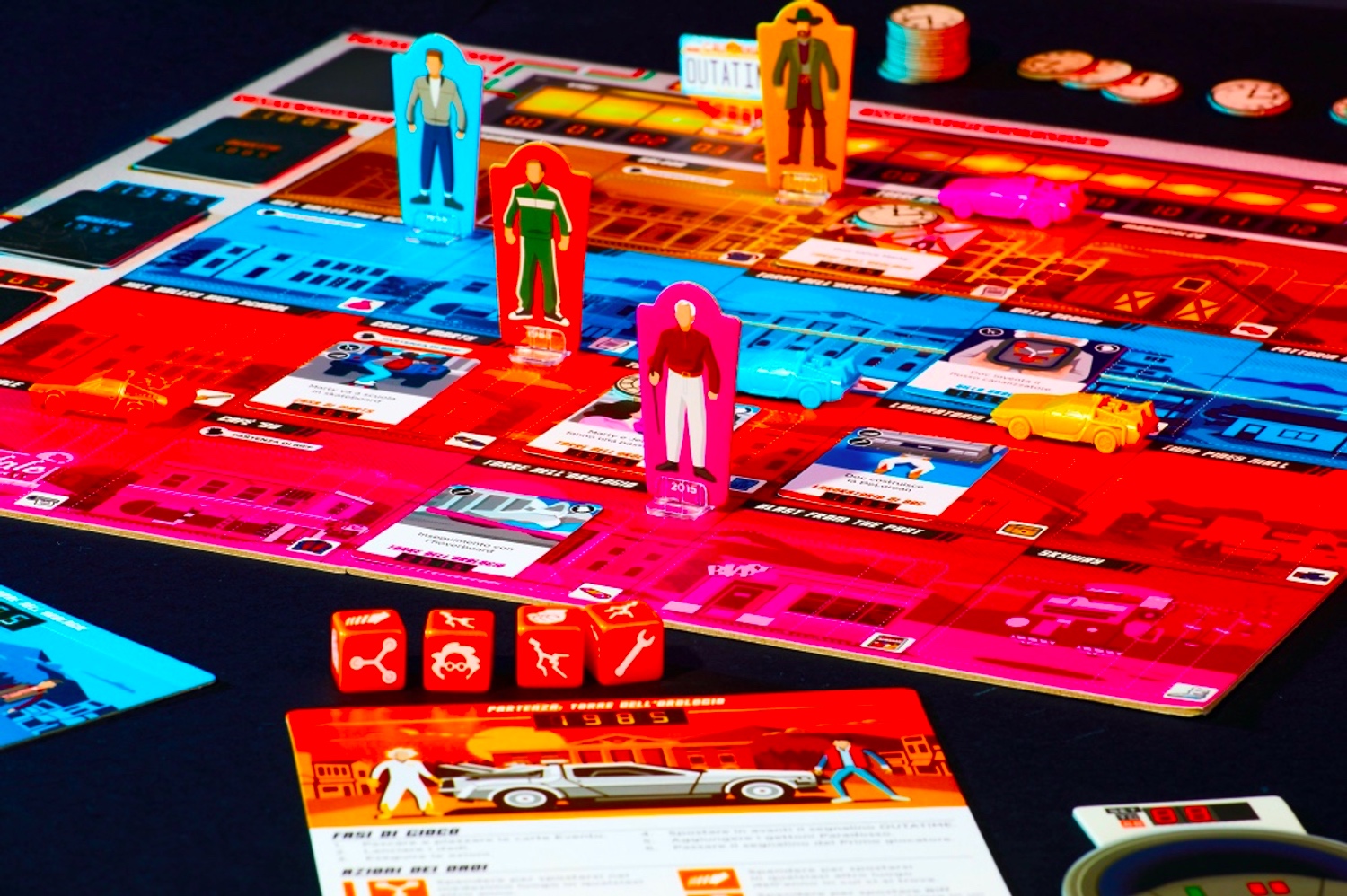 “Back to the Future”:il gioco da tavolo ispirato alla trilogia cinematografica di Robert Zemeckis