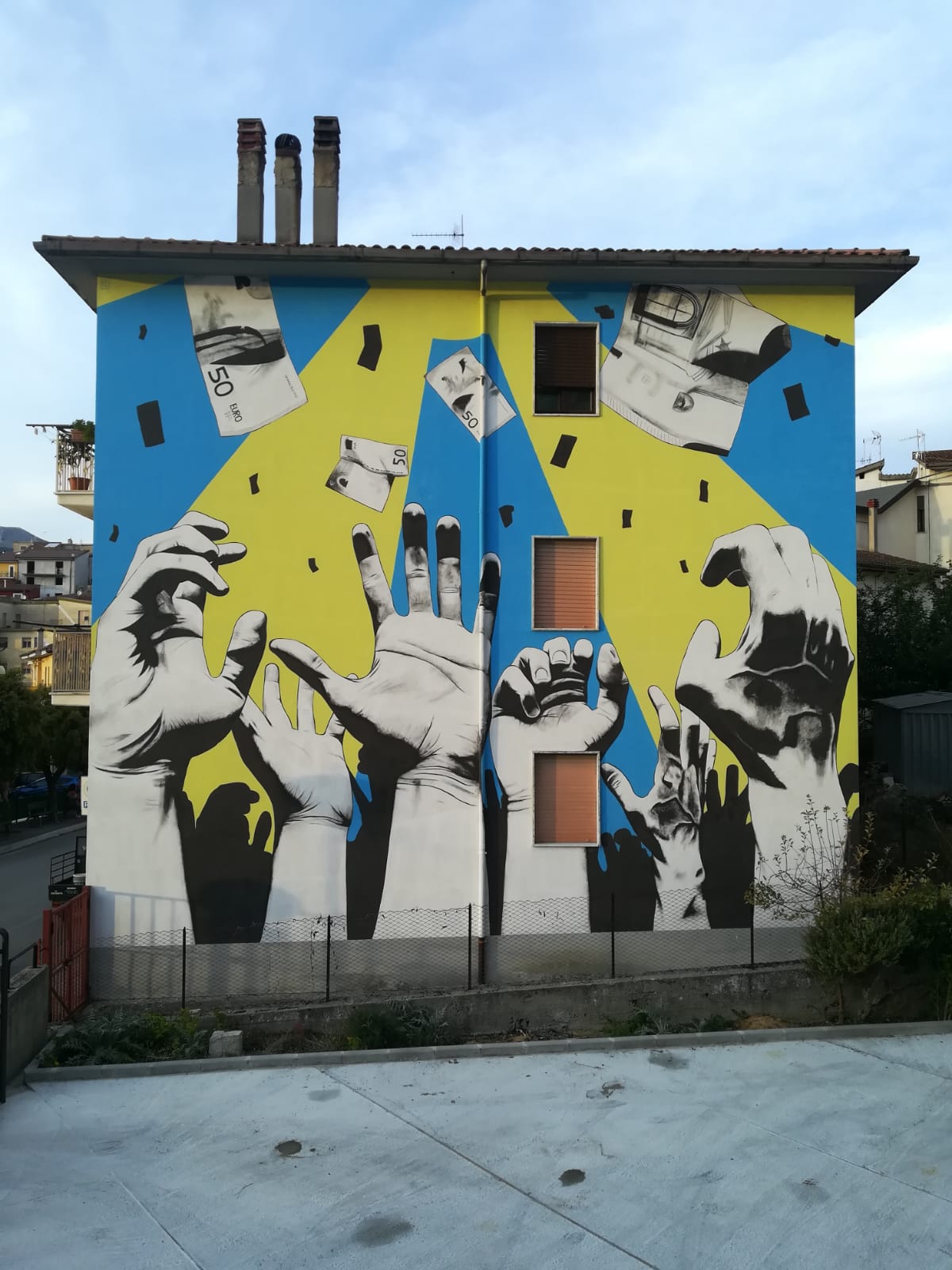 I 2 grandiosi Murales di Antonino Perrotta e Riccardo Buonafede per OSA Around – Operazione Street Art a Vietri di Potenza