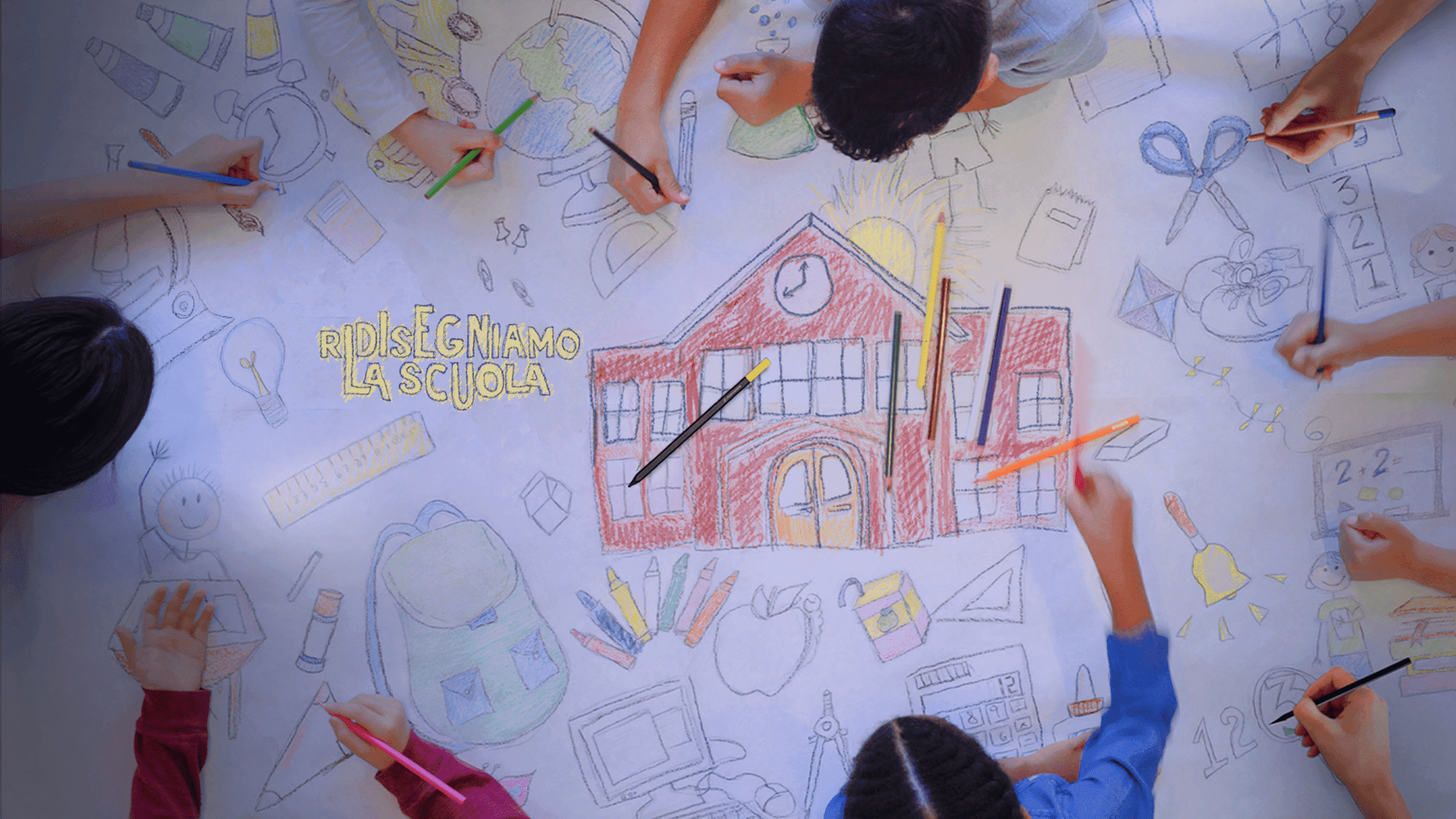 Ridisegniamo la scuola con la matita Perpetua:  un weekend per una scuola più innovativa e inclusiva