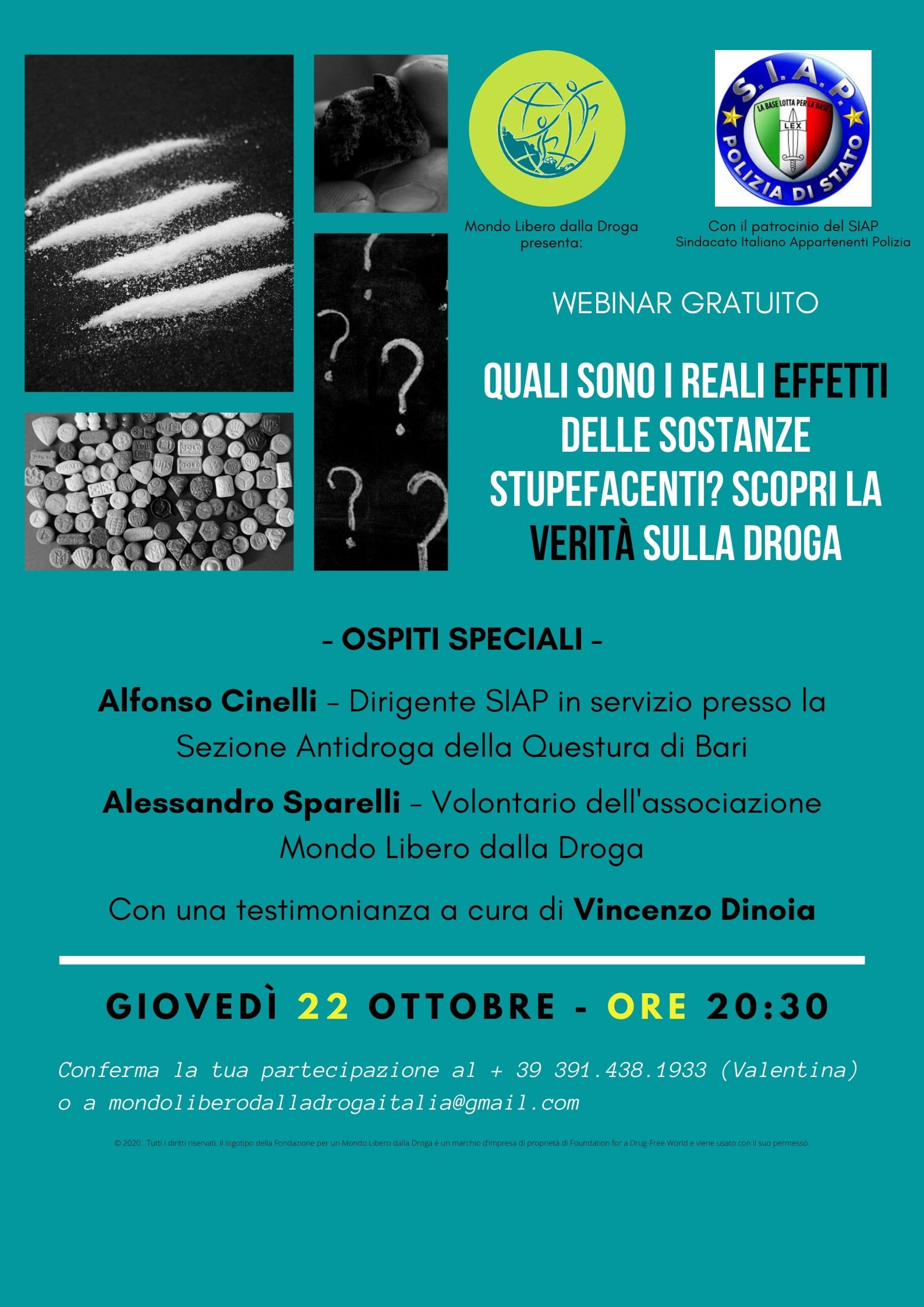 Mondo Libero dalla Droga: Il mondo delle dipendenze da diversi punti di vista