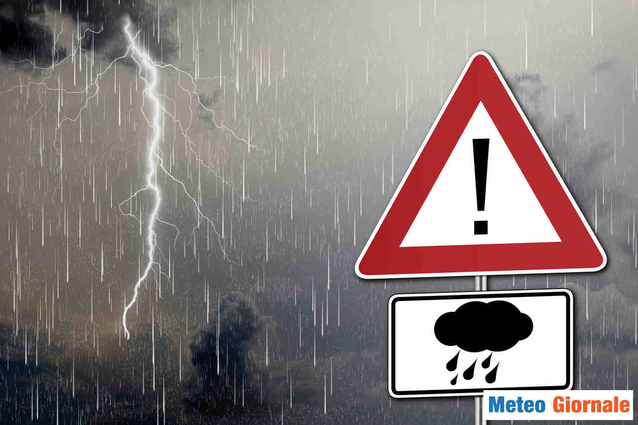 Allerta Meteo della Protezione Civile, gialla su dodici regioni