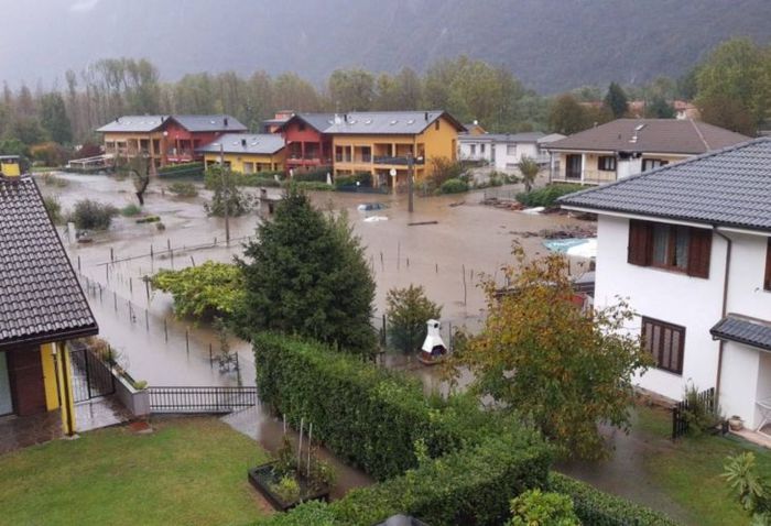 Alta Ossola isolata, strade e ferrovia interrotte