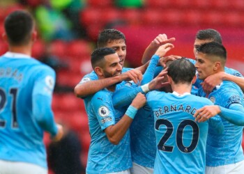 City, 1-0 alla Sheffield: Guardiola a -2 da Ancelotti