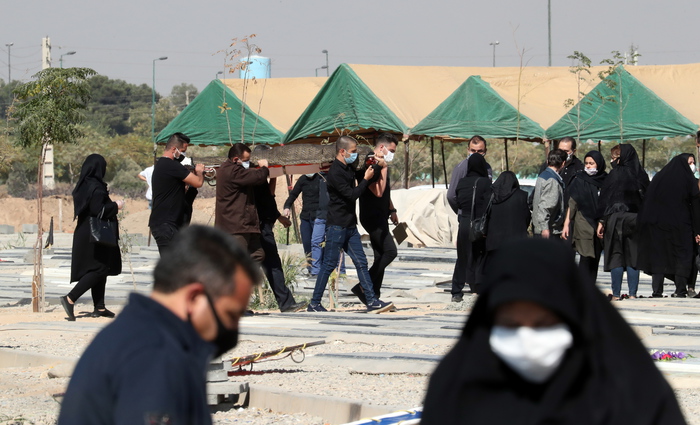 Covid: Iran, 6.191 contagi e 296 morti in 24 ore