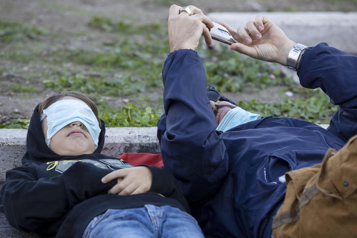 Covid: no mask a Roma, 90 multati