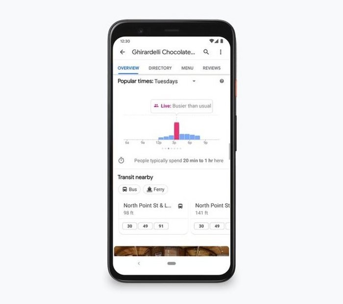Covid:Google Maps dice quanto sono affollati luoghi e locali