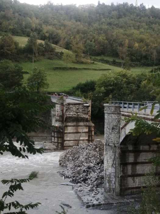 Crollo ponte: E-R, sei mesi per realizzarne uno provvisorio