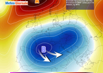 Da un’ondata di maltempo all’altra: nuova PERTURBAZIONE in arrivo