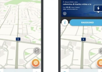 E le colonnine per le auto elettriche sbarcano su Waze