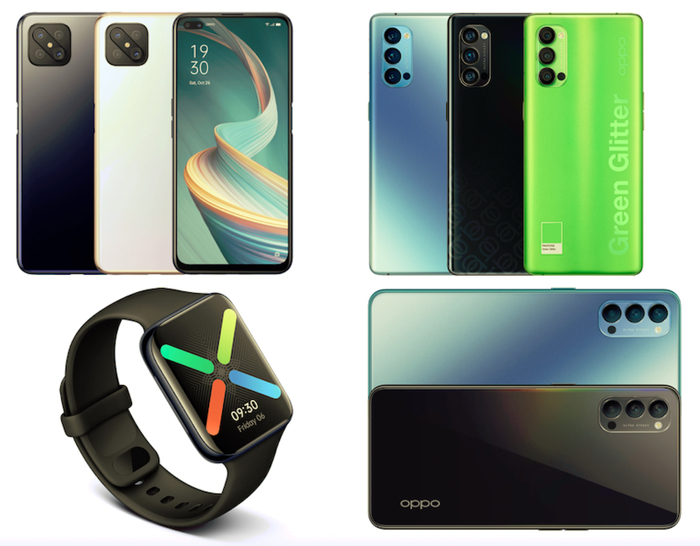 Ecco i Reno4 di Oppo, puntano su video e ricarica veloce