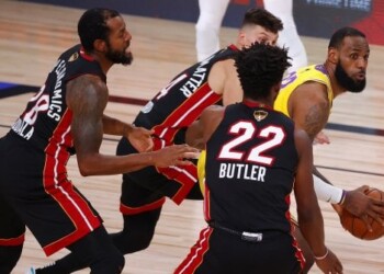 Finals Nba: Davis e LeBron dominano, Miami prima si illude e poi crolla: ai Lakers gara 1