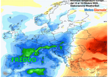 Focus Europa: FREDDO INVERNALE nell’ultima settimana, ora cambia tutto
