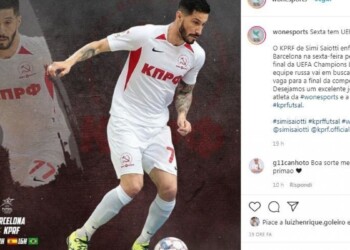 I compagni del KPRF, il Partito Comunista vuole la Champions del futsal