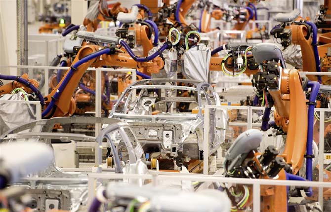 Il gruppo Volkswagen punta sui robot