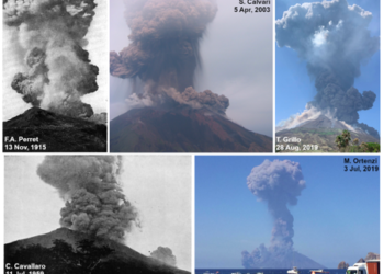 Stromboli, misurata la “memoria” del vulcano per stimare le probabilità di eruzioni esplosive