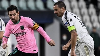 Juve, Bonucci carica la squadra: “La sconfitta con il Barcellona ci farà crescere”