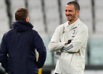 Juventus, Bonucci e Chiellini aspettano il tampone. Ronaldo lascia la ‘bolla’