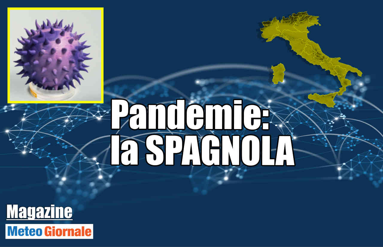 Pandemia spagnola, ha similitudini con il Covid-19.