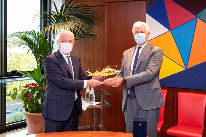 Leonardo con Enav per navigazione satellitare elicotteri