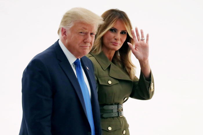Melania, io e Trump in quarantena come molti americani