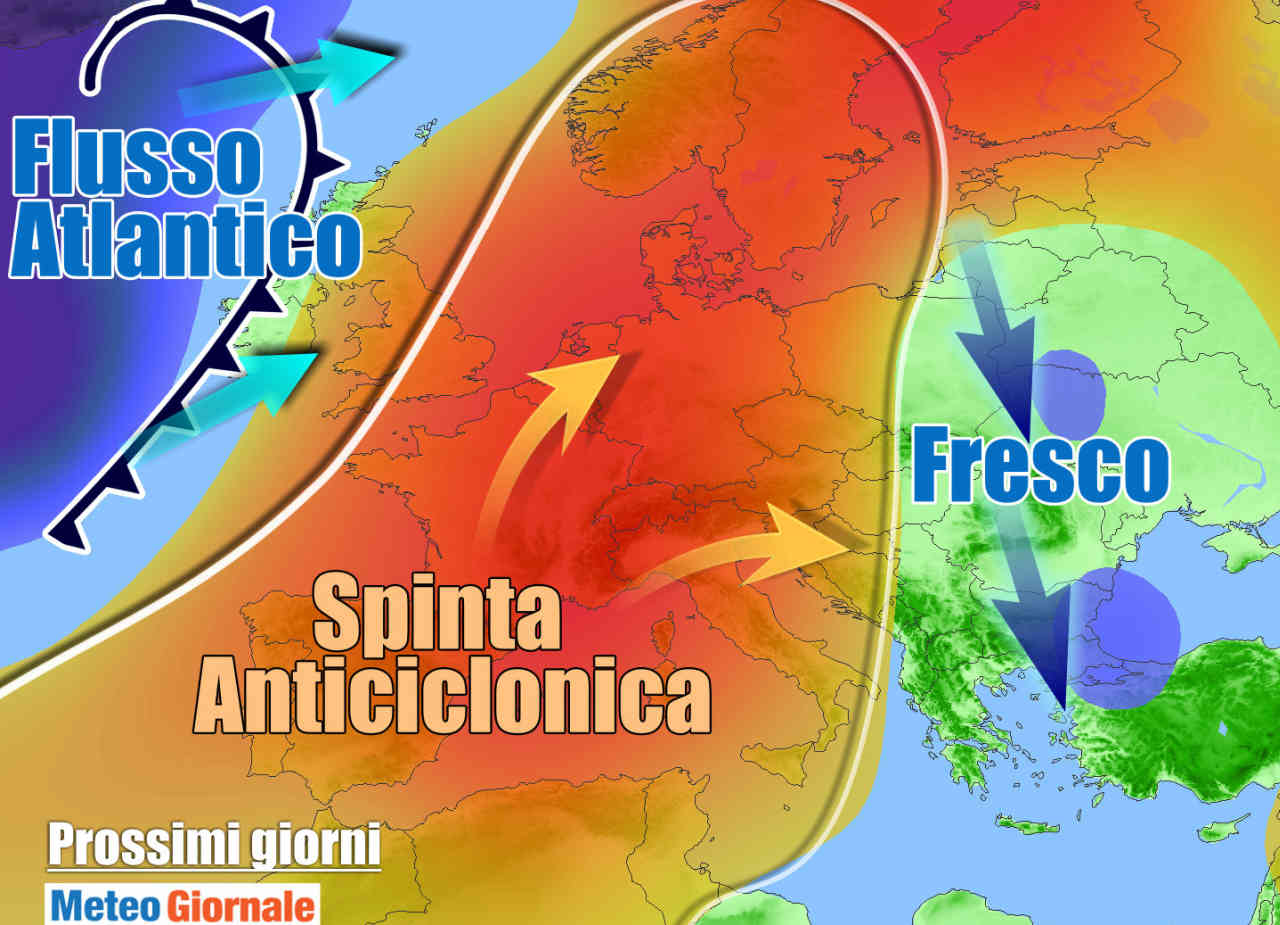METEO 7 Giorni. ANTICICLONE AFRICANO porta Estate di San Martino anticipata