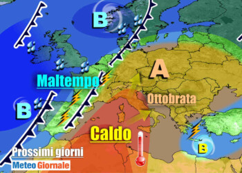 METEO 7 Giorni. Anticiclone e CALDO AFRICANO, ma dal weekend cambia