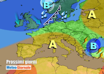 METEO 7 Giorni. verso forte maltempo dal weekend, per un fronte artico
