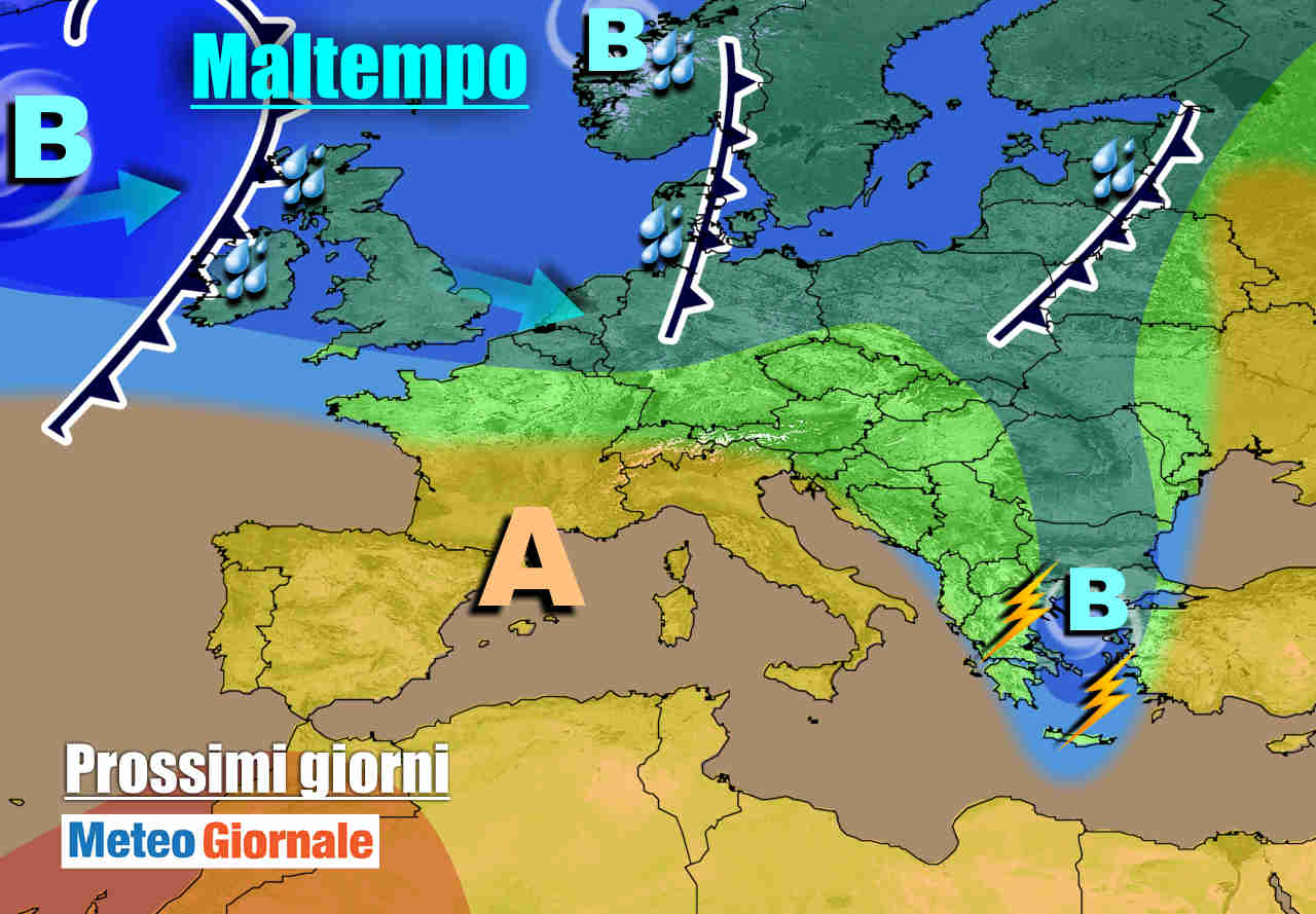METEO fino a inizio novembre. Torna l’ANTICICLONE AFRICANO sull’Italia