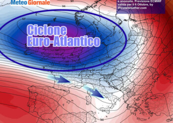 METEO, il risveglio del VERO AUTUNNO per le grandi depressioni atlantiche