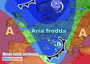 Meteo Italia, FORTE MALTEMPO e FREDDO. Pioggia, temporali e neve, ecco dove