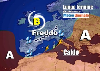 Meteo Italia nel lungo termine: NOVITA’ clamorose, scopriamo quali