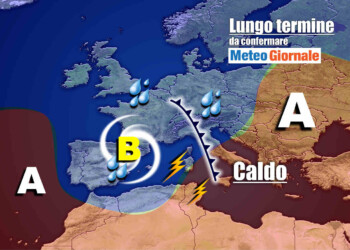 Meteo Italia nel lungo termine: rischio CALDO seguito da NUBIFRAGI