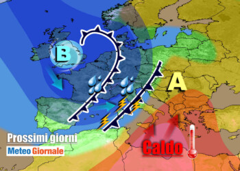 METEO Italia. Weekend di burrascoso MALTEMPO, con grandi piogge e nubifragi