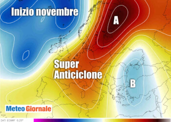 Meteo Novembre, l’incubo Anticiclone torna prepotente