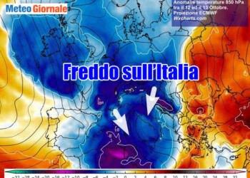 Meteo prossima settimana: FREDDO INVERNALE davvero clamoroso